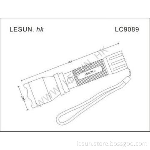 Super brightness Cree rechargeable led flash lamp LC9089